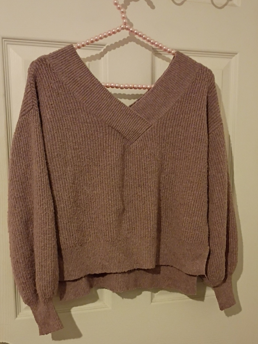 Pink Rose Purple 💜 Sweater